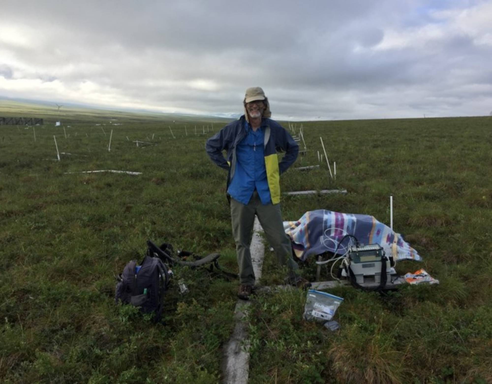 A wild Steve in his natural habitat (performing the diurnal)